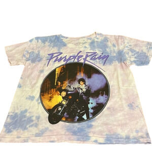PURPLE Rain prince short sleeve tee shirt, size small, in good condition
